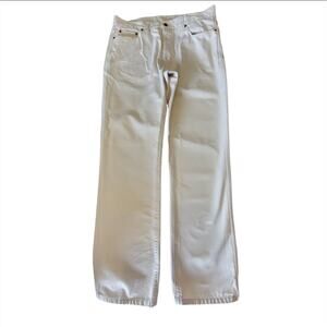 L.L. Bean Men's Standard Fit Straight Leg Beige 100% Cotton Pants Size 34x34